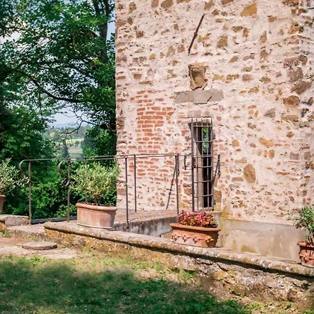 Charming Tuscan Tower With Private Pool شقة